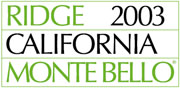 ridge cabernet