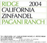 Ridge Zinfandel